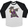 Dabbing Graduate For Graduation Men Dab CuteShirt Baseball Raglan Shirt