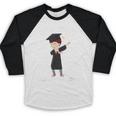Dabbing Graduation Boy Class Of 2019 We Out Baseball Raglan Shirt