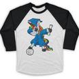 Dabbing Graduation Class 2023 Unicorn Volleyball Baseball Raglan Shirt