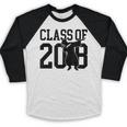 Dabbing Graduation Shirt Class Of 2018 Baseball Raglan Shirt