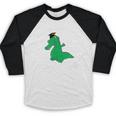 Dabbing Later Gator Graduation Class Of 2018 T-Shirt Baseball Raglan Shirt