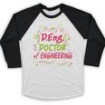 DEng Doctor Of Engineering Doctorate Graduation Baseball Raglan Shirt