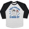 Dental Hygienist Graduation Dentist Dentistry Baseball Raglan Shirt