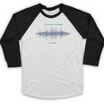 DIAL UP Modem Sound Of Progress 1996 Gen X Tech Nostalgia Baseball Raglan Shirt
