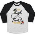 Disney Mickey Mouse A Big High Five For Today Graduation Baseball Raglan Shirt