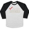 Dissertation Defended PhD Graduate PhD Graduation Baseball Raglan Shirt