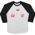 Doctor Of Education Over Educated EdD Doctorate Graduation Baseball Raglan Shirt