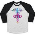 Doctor Of Occupational Therapy OTD Caduceus Graduation Baseball Raglan Shirt
