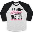 Don't Under Estimate Me Mother Tee Graduation TShirt For Mom Baseball Raglan Shirt