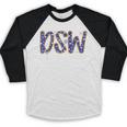 DSW Doctor Of Social Work Graduation DSW Graduate Baseball Raglan Shirt
