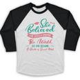 DSW Graduation So She Became A Doctor Of Social Work Baseball Raglan Shirt