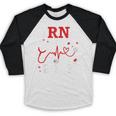 Earned It 2023 For Nurse Graduation Or RN LPN Class Of Baseball Raglan Shirt