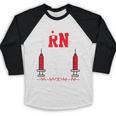 Earned It 2025 For Nurse Graduation Or RN LPN Class Of 2025 Baseball Raglan Shirt
