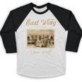 East Wing Never Forget American Vintage Nostalgia Baseball Raglan Shirt