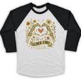 Elder Emo Club Skeleton Hands Heart Nostalgia Baseball Raglan Shirt