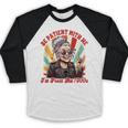 Elder Emo Grandma Nana Be Patient With Me I'm From The 1900s Baseball Raglan Shirt