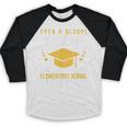 Elementary School Graduation 2021 Degree Graduate Baseball Raglan Shirt