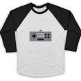 Elementary School Graduation Shirt Level Complete Gamer Baseball Raglan Shirt