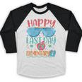Elementary Teacher Student Graduation Last Day School Baseball Raglan Shirt