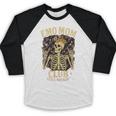 Emo Mom Club Still Rockin Skeleton Nostalgia Women Mother Baseball Raglan Shirt
