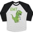 EMT Rex Paramedic Graduation Firefighter Baseball Raglan Shirt