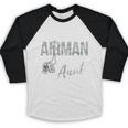 My Favorite Airman Calls Me Aunt US Air Force Graduation Baseball Raglan Shirt