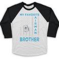 My Favorite Airman Calls Me Brother Airman Graduation Premium Tri-Blend Baseball Raglan Shirt