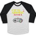 Fifth Grade Graduation Video Game Shirt Baseball Raglan Shirt