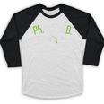 Finished PhD PhInished 2018 Graduation Shirt Baseball Raglan Shirt