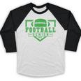 Football Senior Night Football Senior 2025 Graduation 24 Baseball Raglan Shirt