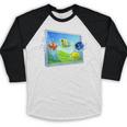 Frutiger Aero Fish Baseball Raglan Shirt
