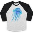 Frutiger Aero Y2K Jellyfish Baseball Raglan Shirt Frutiger Aero Y2K Jellyfish Baseball Raglan Shirt