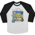 Frutiger Aero Y2K Meme Graphic 2000s Nostalgia Baseball Raglan Shirt