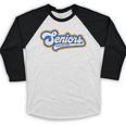 Funny Class Of 2022 Senior Graduate College Graduation Baseball Raglan Shirt