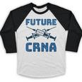 Future CRNA Nurse Anesthetist Student Nursing RN Graduation Baseball Raglan Shirt