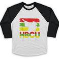 Future HBCU African American Gradute Graduation Baseball Raglan Shirt