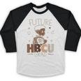 Future HBCU Grad Graduate Afro Boy College Graduation Baseball Raglan Shirt