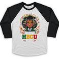 Future HBCU Grad Graduation Students Girl Kids Baseball Raglan Shirt