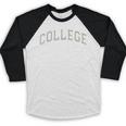 Generic COLLEGE Bound Senior Graduation Silly Colege Baseball Raglan Shirt