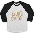 Girl I Just Graduated Spanish Grad Girls Graduation Baseball Raglan Shirt