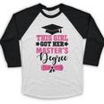 This Girl Got Her Masters Degree Graduation Mastered It 2024 Baseball Raglan Shirt