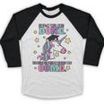 Girls Pre-K Graduation Magical Unicorn Baseball Raglan Shirt