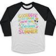 Goodbye 1st Grade To 2nd But First Summer Graduation Baseball Raglan Shirt