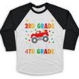 Goodbye 3rd Grade Hello 4th Grade Graduation 2024 Baseball Raglan Shirt