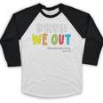 Goodbye Kindergarten Hello 1st Grade Kindergarten Graduation Baseball Raglan Shirt