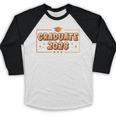 Graduate 2028 Class Of 2028 Senior Graduation Baseball Raglan Shirt