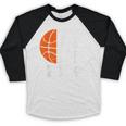 Graduate Senior Class Of 2024 Basketball Player Graduation Baseball Raglan Shirt