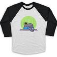 I Graduated Can I Go Back To Bed Now Cat Graduation For Men Women Girls Kids Baseball Raglan Shirt