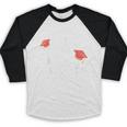 I Graduated Can I Go Back To Bed Now Graduate Graduation Baseball Raglan Shirt