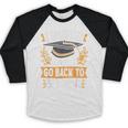 I Graduated Can I Go Back To Bed Now Graduation Grad Student Baseball Raglan Shirt